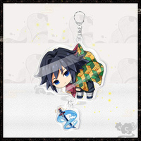Demon Slayer Key Chain Giyu Tomioka