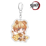 Acrylic Demon Slayer Animal Costume Keychains (Zenitsu)