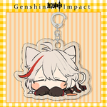 Genshin Impact Acrylic Keychain Neko -Ningguang