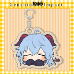 Genshin Impact Acrylic Keychain Neko-Ganyu