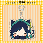 Genshin Impact Acrylic Keychain Neko - Venti