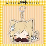 Genshin Impact Acrylic Keychain Neko - Lumine
