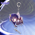 Genshin Impact Acrylic Keychain (Raiden Shogun)