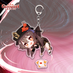 Genshin Impact Acrylic Keychain (Hutao)