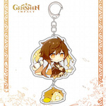 Genshin Impact Acrylic Keychain - Zhongli