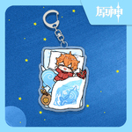 Genshin Impact Acrylic Keychain - Goodnight ver (Tartaglia)