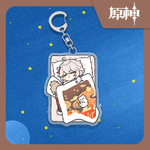 Genshin Impact Acrylic Keychain - Goodnight ver (Kazuha)